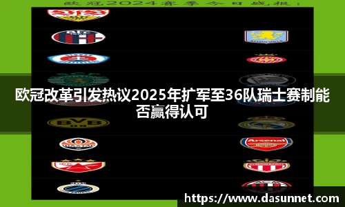 欧冠改革引发热议2025年扩军至36队瑞士赛制能否赢得认可